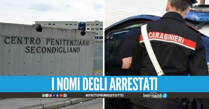 'Cavallo di ritorno' davanti al carcere di Secondigliano, 3 arresti dopo trappola dei carabinieri