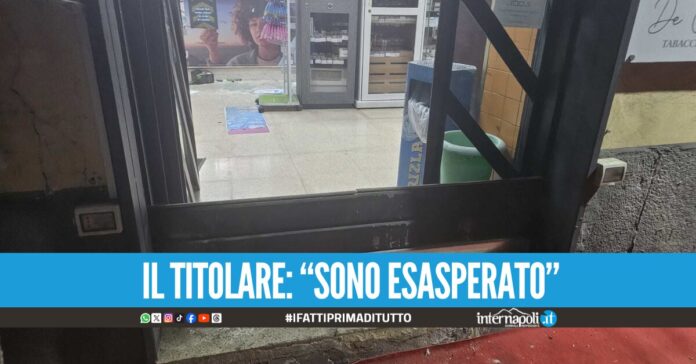 Colpo grosso in una tabaccheria a Pomigliano portati via incasso, dispositivi elettronici e tabacchi