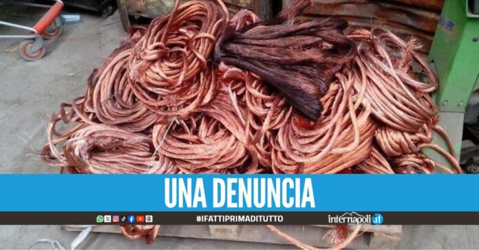 Furto di rame per 60mila euro in stazione ad Empoli, la refurtiva ritrovata nel campo rom a Napoli