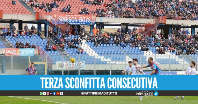 Troppo Catania per il Giugliano, tigrotti sconfitti al 