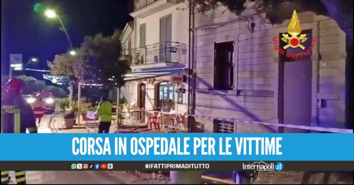Violenta esplosione in casa dopo la fuga di gas, due persone ricoverate con ustioni