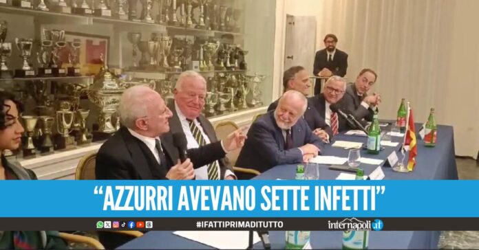 De Luca ricorda Napoli-Juve ai tempi del Covid: 