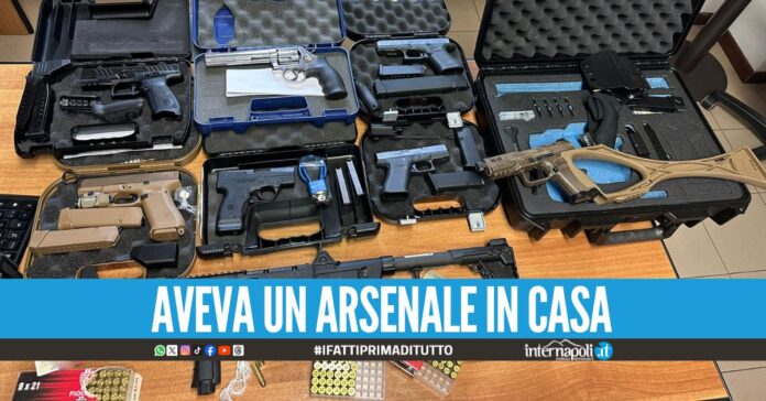 Spara dal terrazzo di casa a Capodanno e posta il video sui social