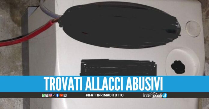 Furto di energia elettrica nel rione Salicelle, 4 cittadini denunciati