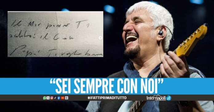 Dieci anni senza Pino Daniele, la dedicata dei figli: 