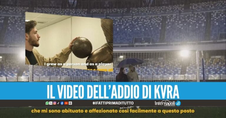 "Un giorno vi racconterò tutto", l'addio di Kvara a Napoli