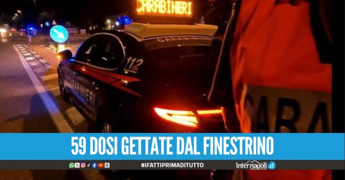 Crack, hashish e cocaina 33enne beccato ad un controllo nel Casertano