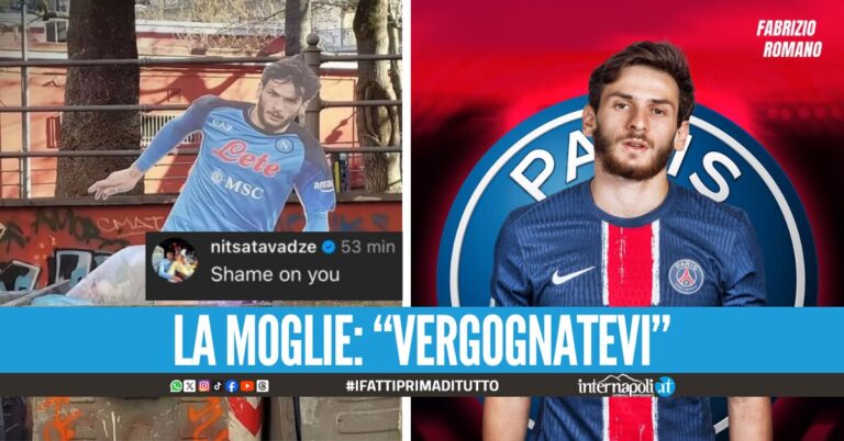 Dal cartonato nell'immondizia agli insulti social, la rabbia dei tifosi dopo l'addio di Kvaratskhelia