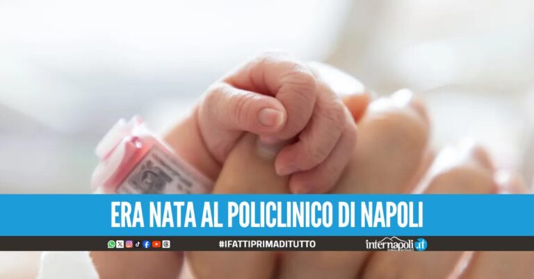Dramma nel Cilento, la piccola Benedetta muore a soli 10 giorni dal parto