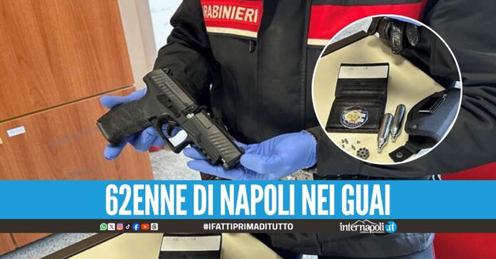 Finto maresciallo fermato dai veri carabinieri, aveva pistola ad aria compressa e distintivo