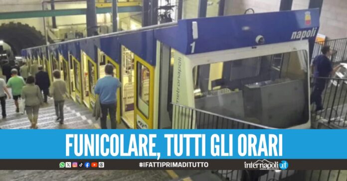 Funicolare di Chiaia riapertura entro pochi giorni corse fino alle 2 nel weekend