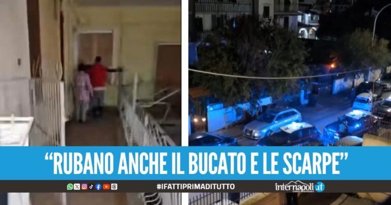 Furti in casa, banditi scatenati colpi ad Arzano, Villaricca, Giugliano e Mugnano