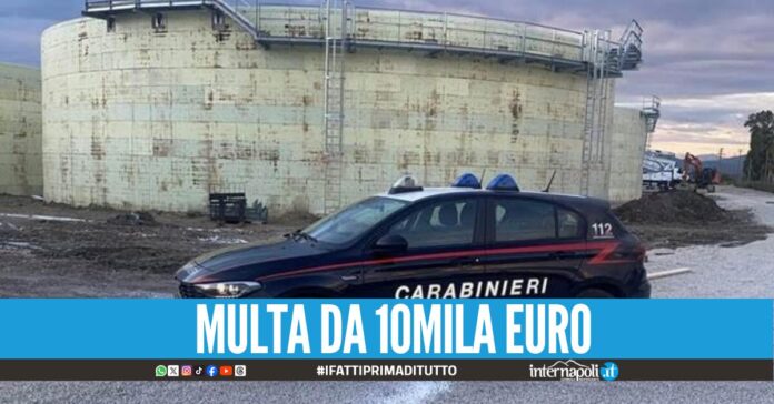 Gravi irregolarità nel cantiere, sospesi i lavori all'impianto di biometano a Grazzanise