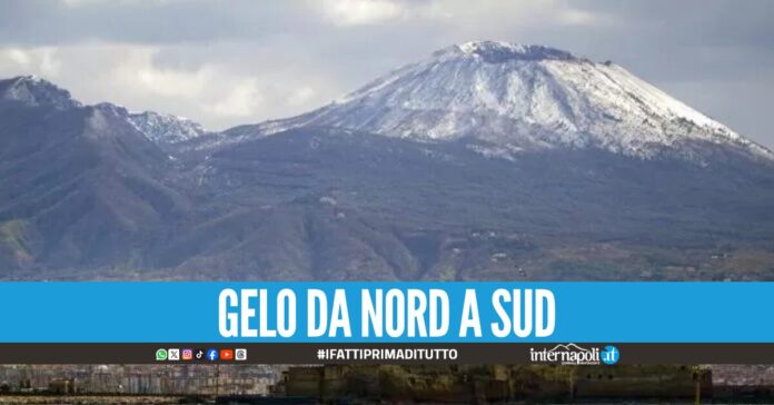 Il freddo artico si abbatte sull'Italia, crollo termico di 10 gradi: arriva la neve in Campania