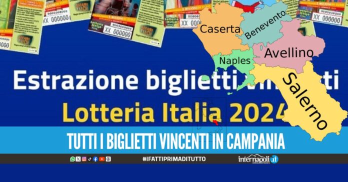 Lotteria Italia, Campania fortunata tanti biglietti vincenti anche a Napoli e provincia