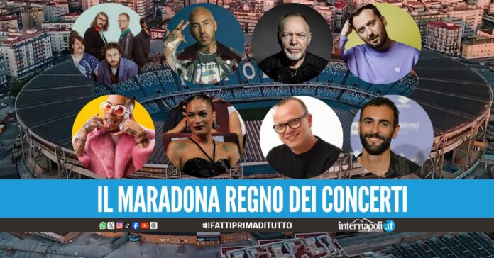 Napoli, capitale della musica i grandi concerti del 2025 allo stadio Diego Armando Maradona