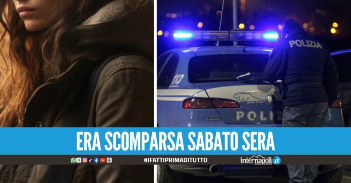 Napoli, denunciano la scomparsa della figlia 15enne: ritrovata dalla polizia a Portici