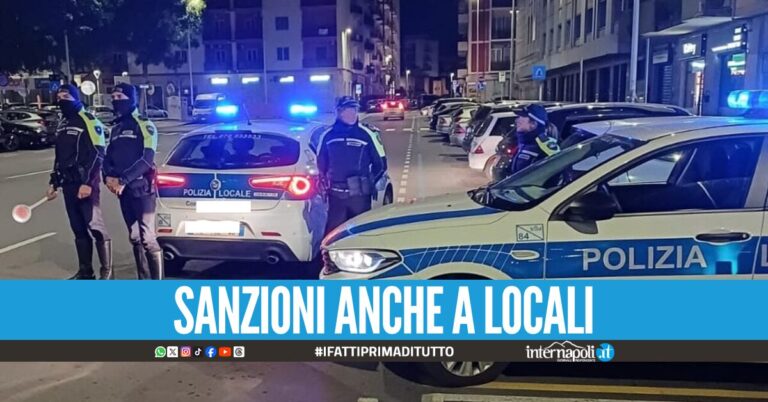 Nuovo Codice della strada, controlli a Napoli: elevati 44 verbali e sequestrati 2 veicoli