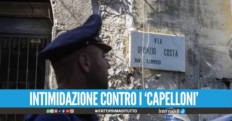 Venti di guerra ai Tribunali, stesa nel ‘vicolo della morte’
