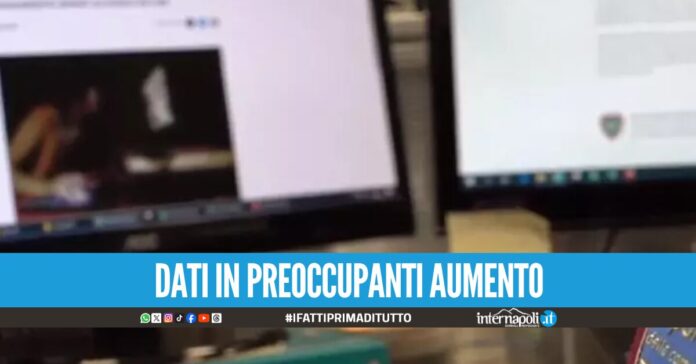 Pedopornografia on-line, i dati della Campania 12 casi, 76 i denunciati e 12 gli arresti