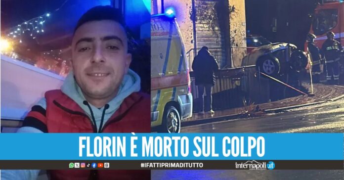 Perde il controllo dell'auto e sfonda una ringhiera morto un 34enne nel Cilento