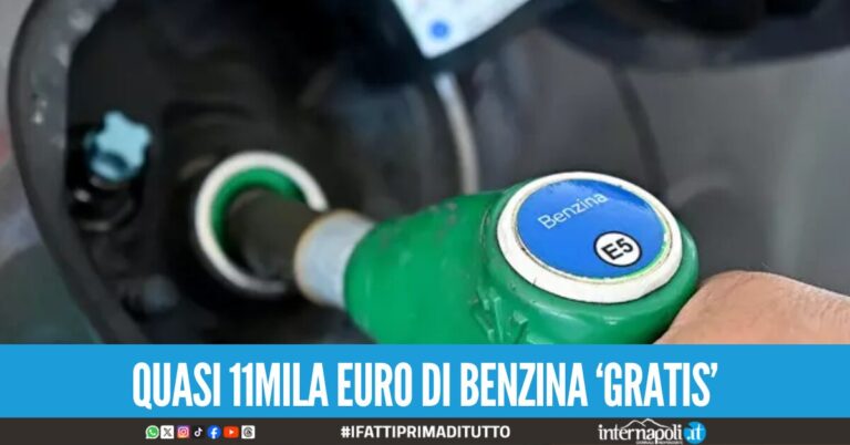 Pieno di carburante con carte clonate, due arresti a Giugliano