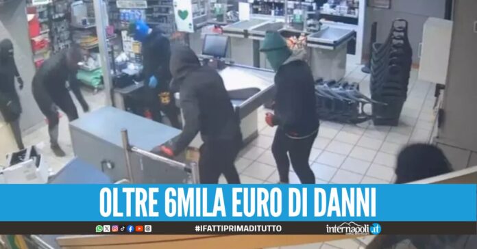 Raid al supermercato nell'Avellinese assaltato da commando di 10 persone
