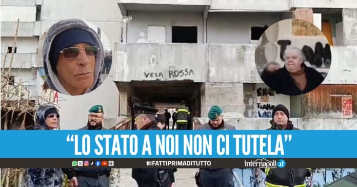 Sgombero della Vela rossa di Scampia, i residenti Ora non sappiamo dove andare