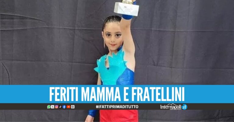 Si schianta mentre accompagna i figli a scuola, la piccola Aurora Pitino muore a 9 anni