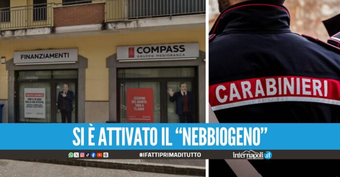 Tentato furto in banca a Giugliano, banditi messi in fuga dall'allarme
