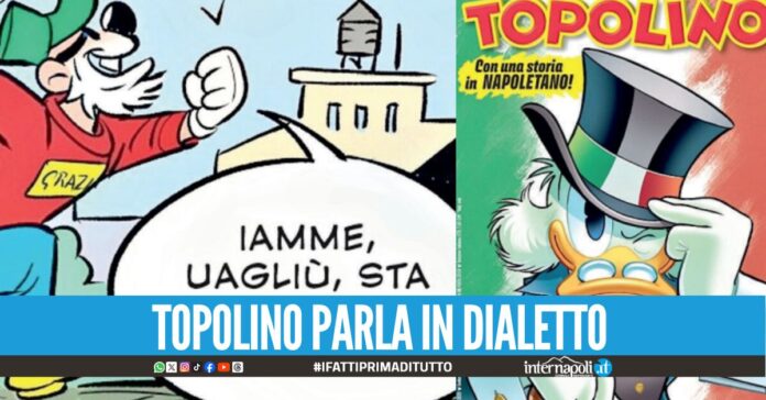 Topolino parla anche napoletano, l'iniziativa nella giornata nazionale dei dialetti