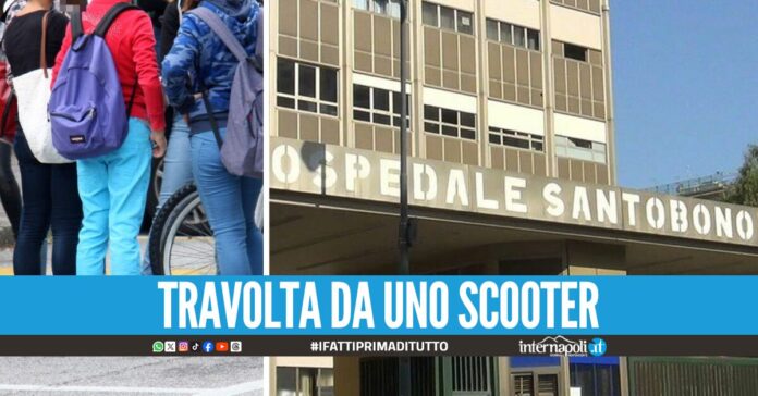 Torre del Greco, 12enne investita sulle strisce mentre va a scuola: è grave al Santobono