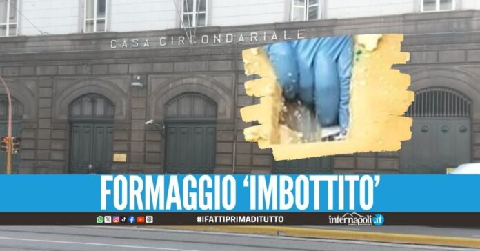 Droga scovata nel carcere di Poggioreale, era nascosta nel formaggio