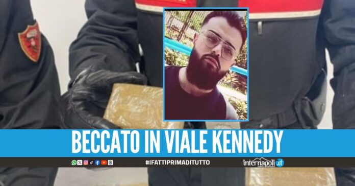 In strada a Fuorigrotta con oltre 2 kg di droga, scarcerato il 26enne