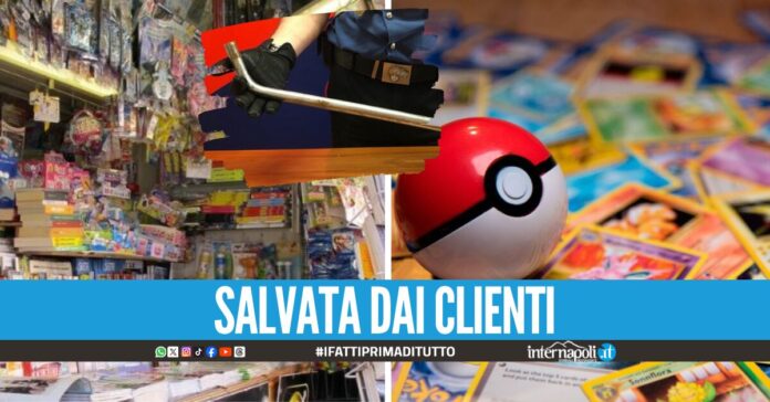 Non ho le carte Pokemon, edicolante minacciata con una spranga a Napoli