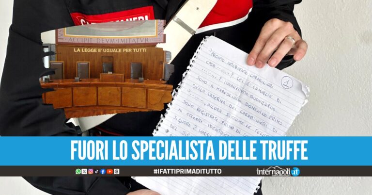 Accusato di oltre 70 truffe ed estorsioni, scarcerato componente della banda di Napoli