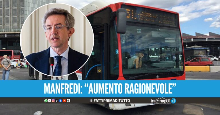 Aumenti dei biglietti di bus e funicolari a Napoli, costeranno 1,50 euro come per la metro