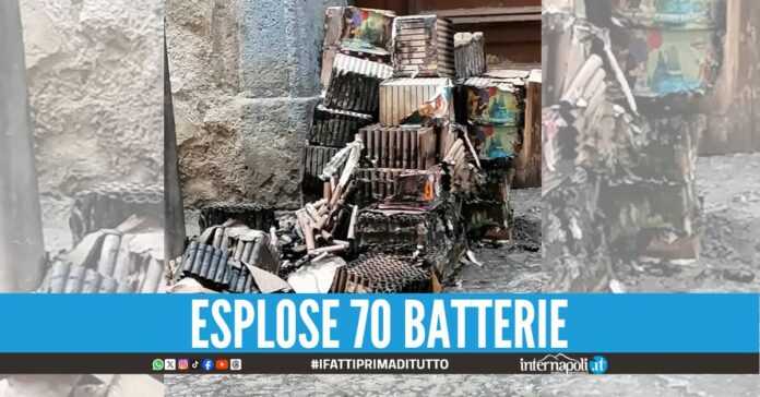 'Battaglia' di fuochi d'artificio ai Quartieri Spagnoli la denuncia dei residenti