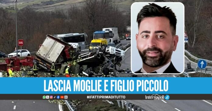 Boscoreale in lacrime per Raffaele Pagano, il 36enne morto nell'incidente sulla Basentana