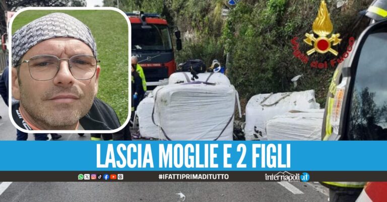 Casagiove piange Domenico Campanile, il ciclista 49enne travolto dalle ecoballe a Salerno