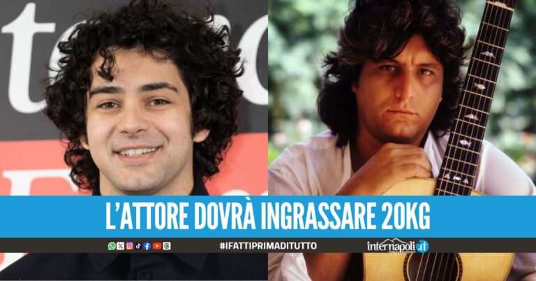 Film su Pino Daniele, sarà interpretato dall’attore Massimiliano Caiazzo