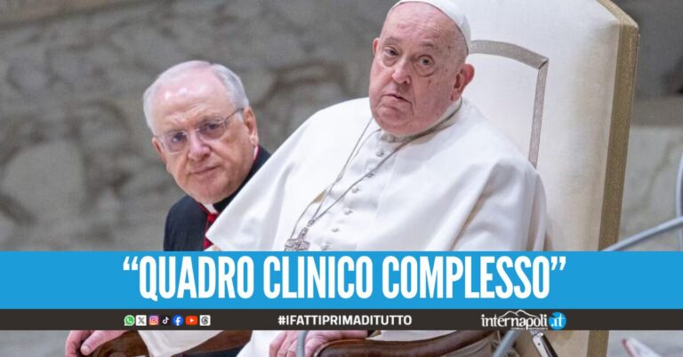 Papa Francesco ha un'infezione microbica alle vie respiratorie, cambio di terapia per il Santo Padre