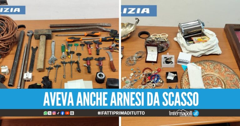 In auto con numerosi gioielli rubati, preso in Tangenziale a Napoli