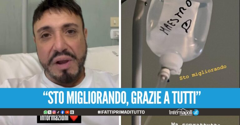 Gigi Finizio ricoverato in ospedale, fan in apprensione per il cantante