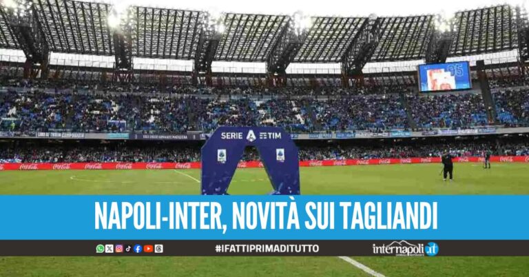 In vendita i biglietti per Napoli-Inter ma non per tutti, l'annuncio del Prefetto