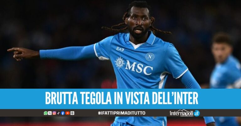 Allarme a centrocampo per il Napoli, si ferma anche Anguissa