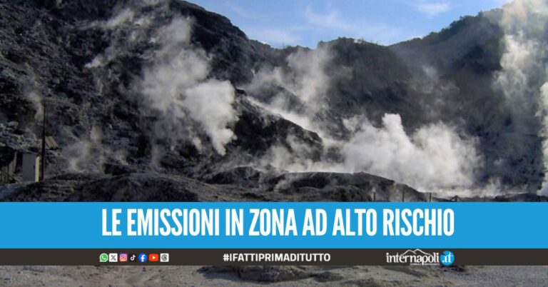 Anidride carbonica nei seminterrati in area flegrea, via ai controlli per monitorare le emissioni 