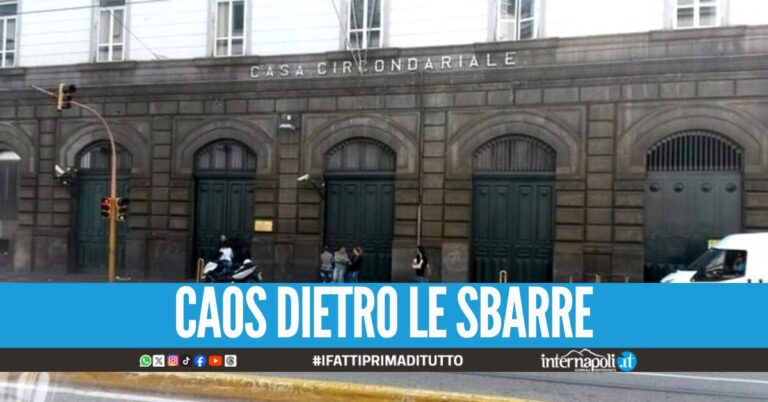 Terribile aggressione in carcere a Poggioreale, detenuto manda poliziotto in ospedale