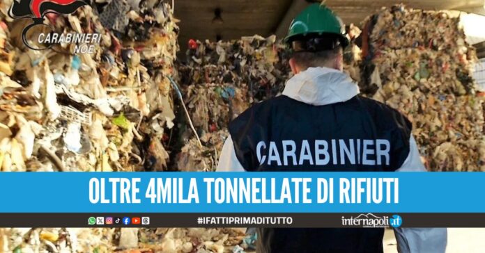 Traffico illecito di rifiuti dalla Campania, sequestrata anche una società di Giugliano