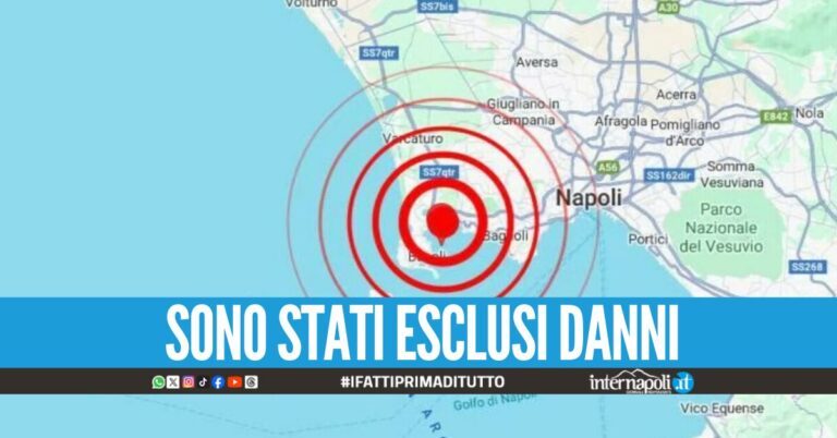 Sciame sismico ai Campi Flegrei, alunni rientrano in classe dopo le verifiche